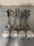 Jeu de pistons Forger complet avec cylindres - Haute performance
