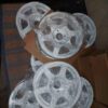 Jantes Saxo Challenge 15 pouces – Neuf, Blanches (x5 disponibles)