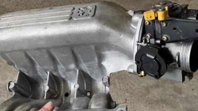 Collecteur d'admission sport Peugeot 106 / Saxo VTS — avec papillon 52mm